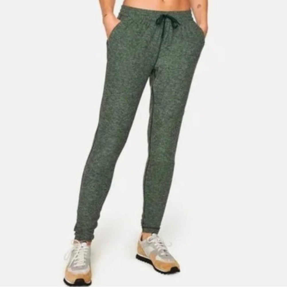 Outdoor Voices sz S Forest Green CloudKnit Sweatpant All Day Joggers UPF 50+